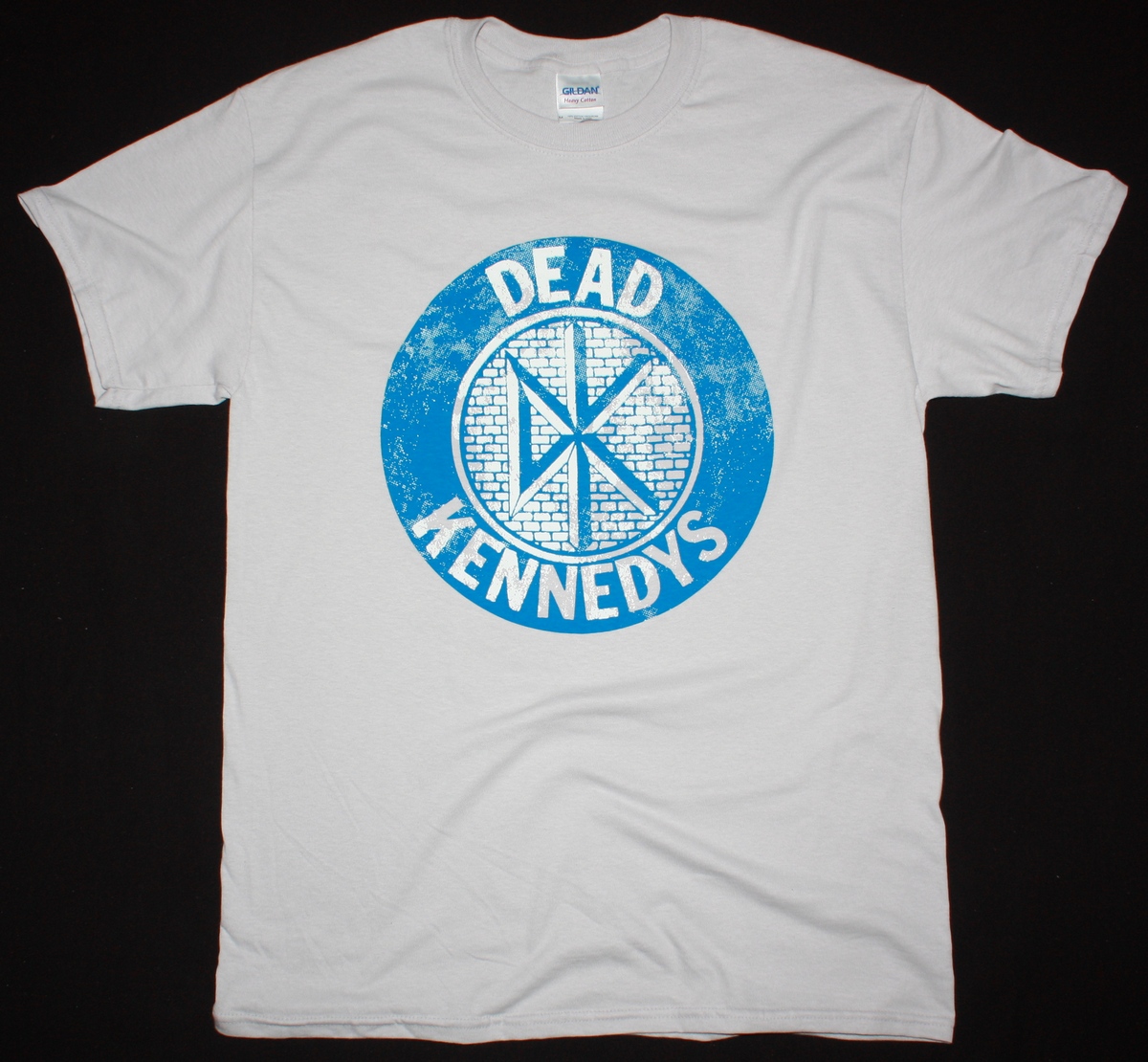 DEAD KENNEDYS LOGO BEDTIME FOR DEMOCRACY NEW ICE GREY T-SHIRT