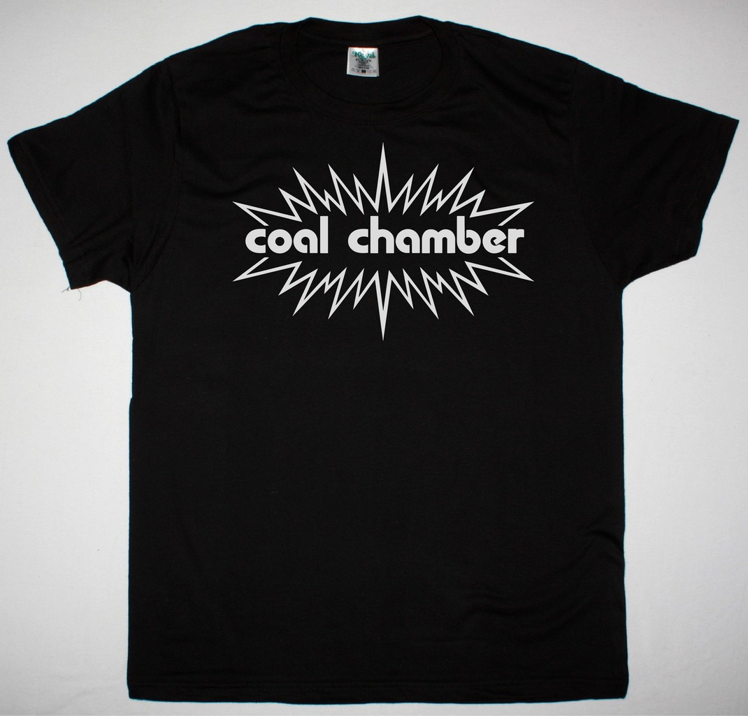 COAL CHAMBER BURST LOGO NEW BLACK T-SHIRT