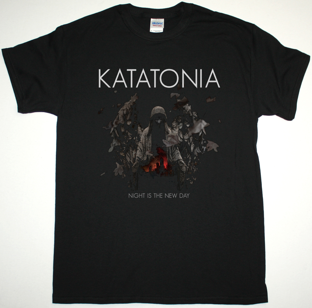 KATATONIA NIGHT IS THE NEW DAY NEW BLACK T-SHIRT