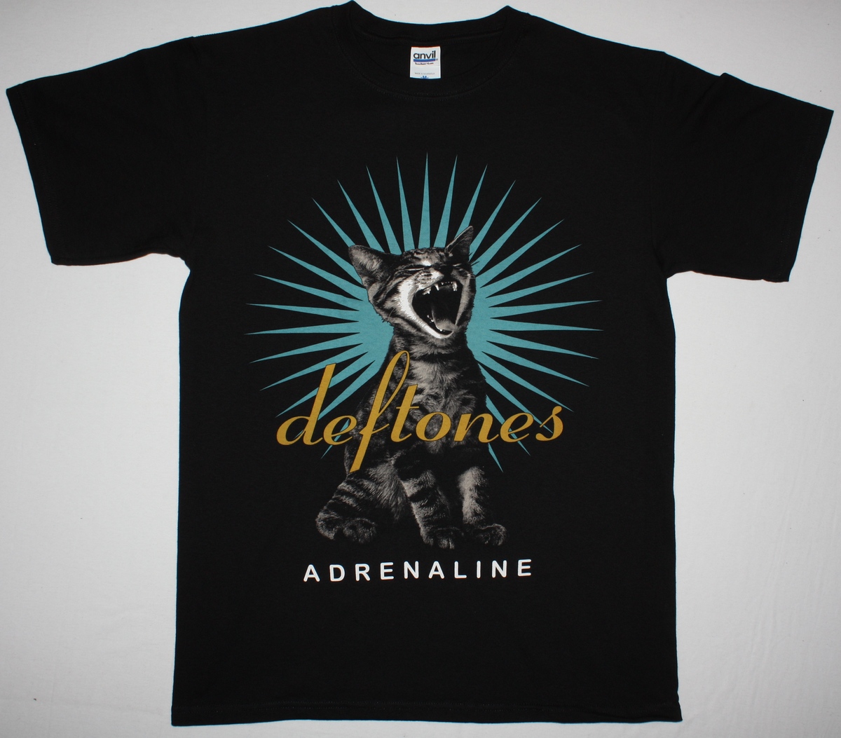 DEFTONES ADRENALINE 95 NEW BLACK T-SHIRT