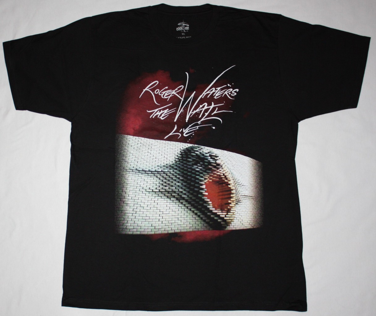 ROGER WATERS THE WALL TOUR EUROPE NEW BLACK T-SHIRT