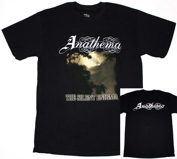 ANATHEMA THE SILENT ENIGMA '95 NEW BLACK T-SHIRT
