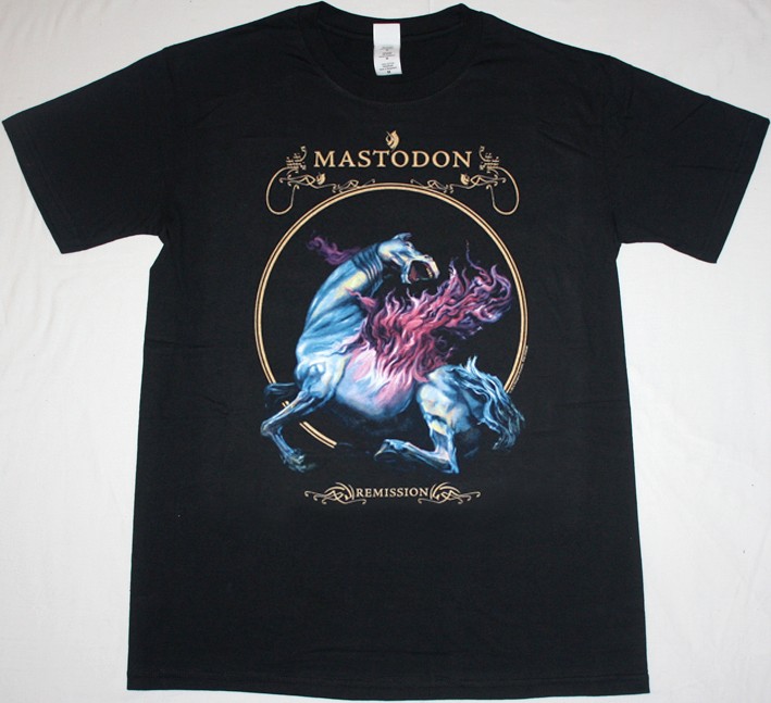 MASTODON REMISSION'02 NEW BLACK T-SHIRT