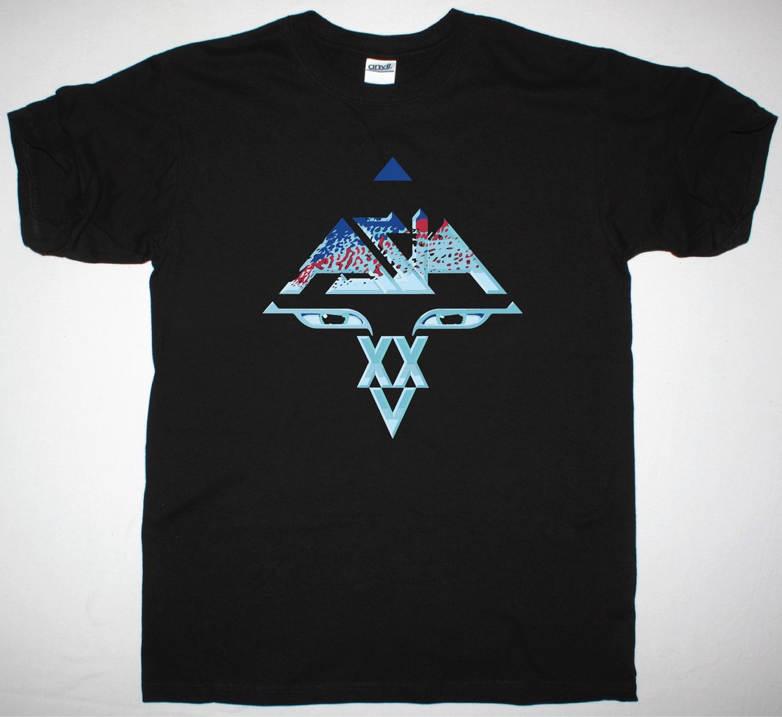ASIA XXV NEW BLACK T-SHIRT
