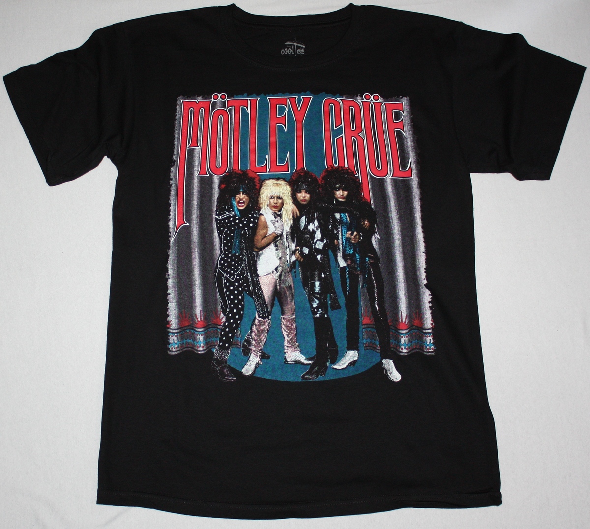 MOTLEY CRUE THEATRE OF PAIN TOUR NEW BLACK T-SHIRT