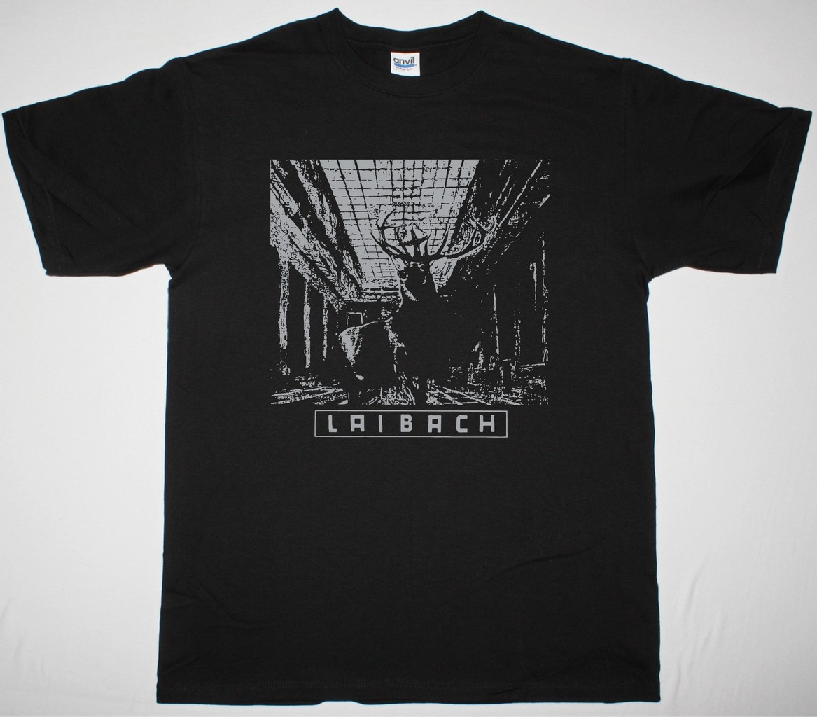 LAIBACH NOVA AKROPOLA 1986 NEW BLACK T-SHIRT