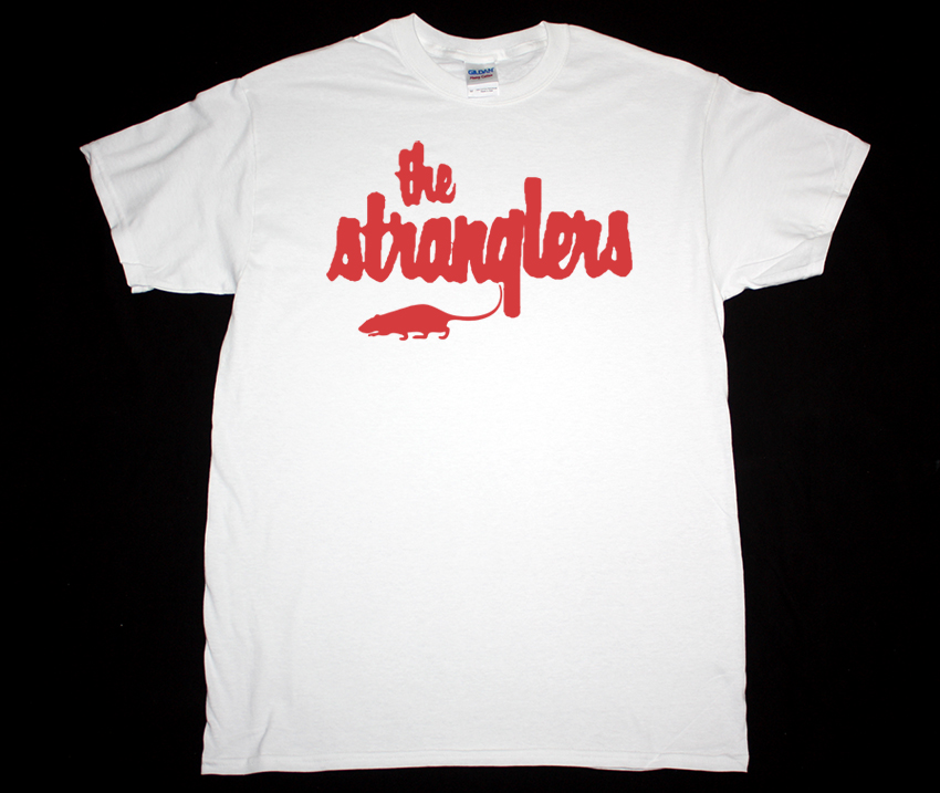 THE STRANGLERS LOGO NEW WHITE T-SHIRT