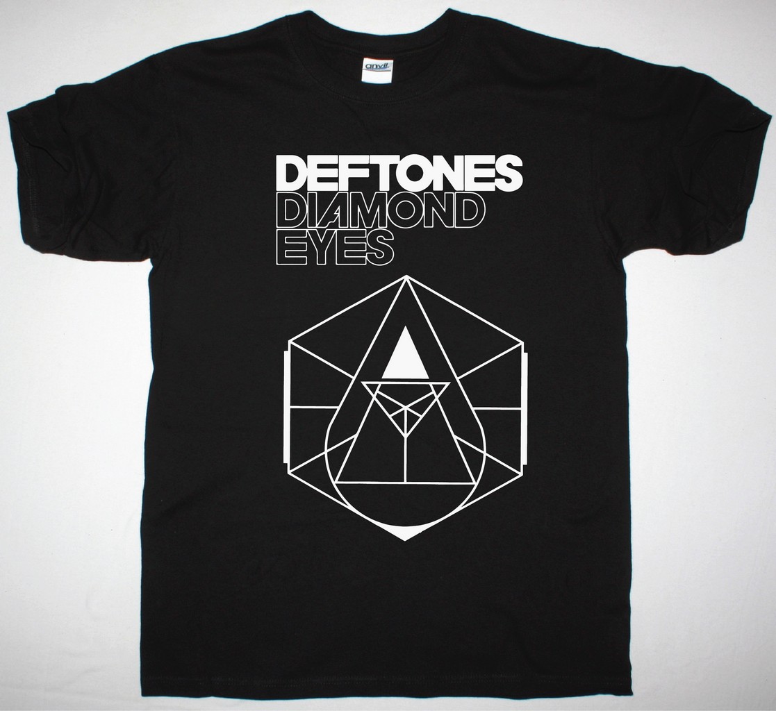DEFTONES DIAMOND EYES LOGO NEW BLACK T-SHIRT