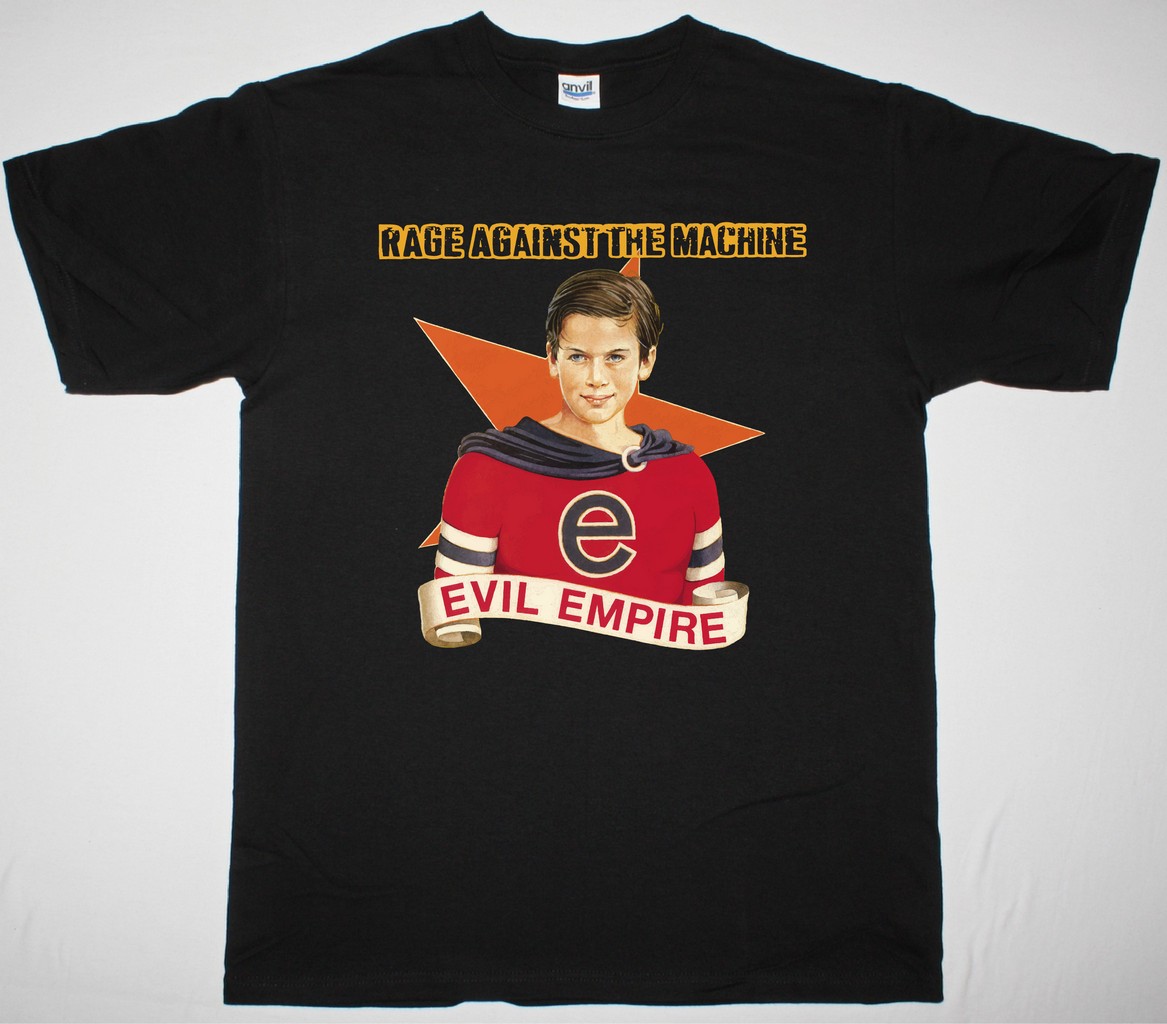 RAGE AGAINST THE MACHINE EVIL EMPIRE NEW BLACK T-SHIRT