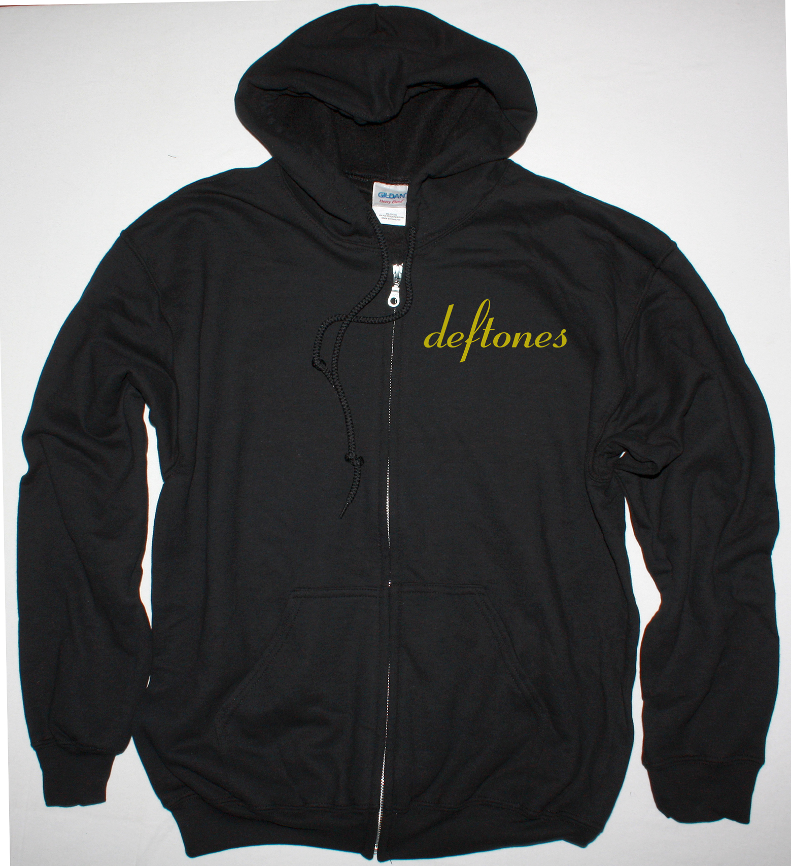 DEFTONES ADRENALINE NEW BLACK ZIPPED HOODIE