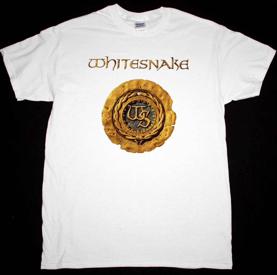 WHITESNAKE 1987 NEW WHITE T-SHIRT