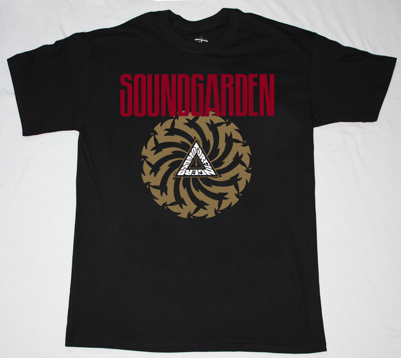 SOUNDGARDEN BADMOTORFINGER'92  NEW BLACK T-SHIRT