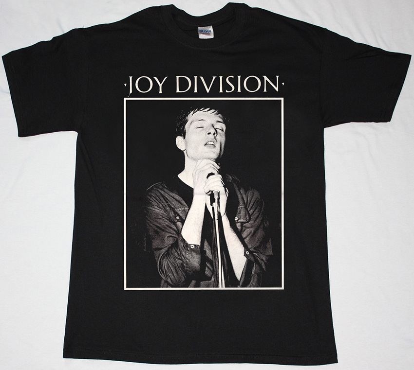 JOY DIVISION HERE ARE THE YOUNG MEN NEW BLACK T-SHIRT