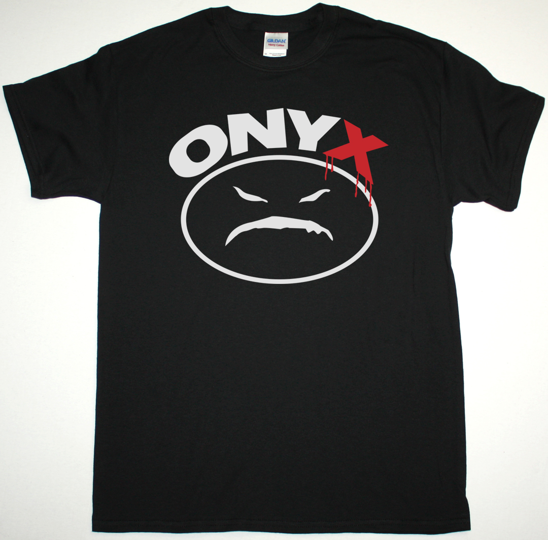 ONYX LOGO NEW BLACK T-SHIRT