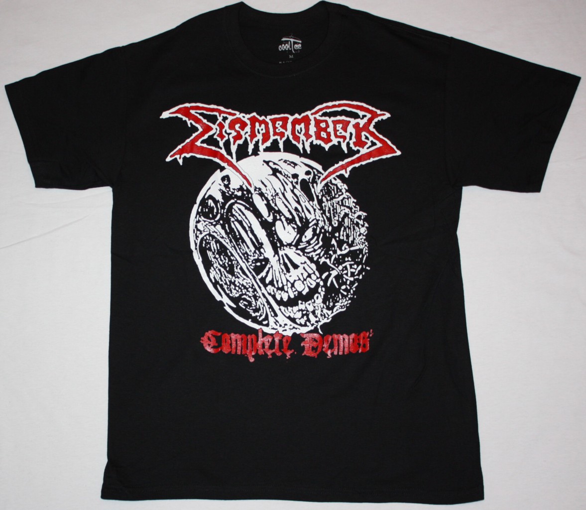 DISMEMBER COMPLETE DEMOS NEW BLACK T-SHIRT