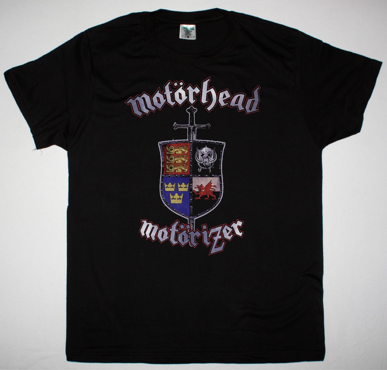 MOTORHEAD MOTORIZER 2008 NEW BLACK T-SHIRT