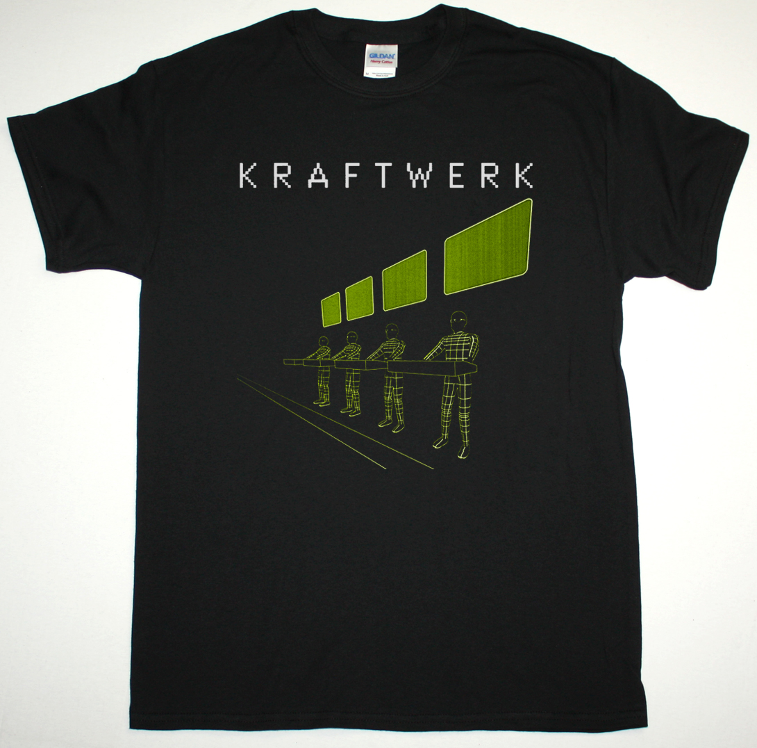KRAFTWERK EXPO REMIX NEW BLACK T-SHIRT