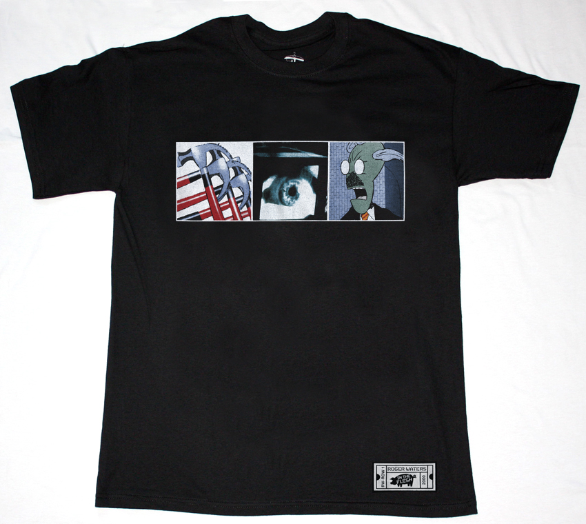 ROGER WATERS IN THE FLESH NEW BLACK T-SHIRT