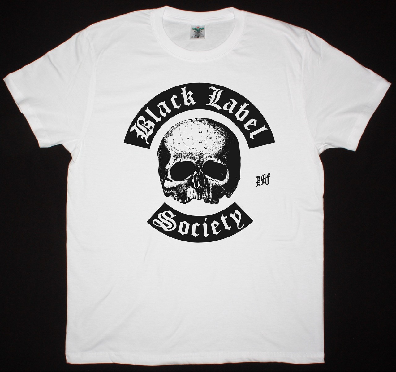 BLACK LABEL SOCIETY LOGO NEW WHITE T-SHIRT