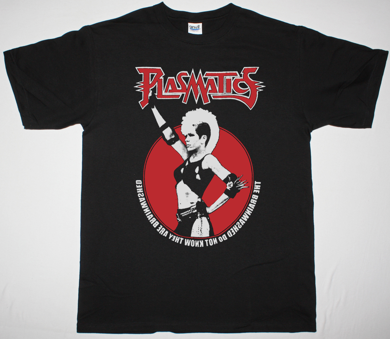 PLASMATICS COUP D'ETAT NEW BLACK T-SHIRT