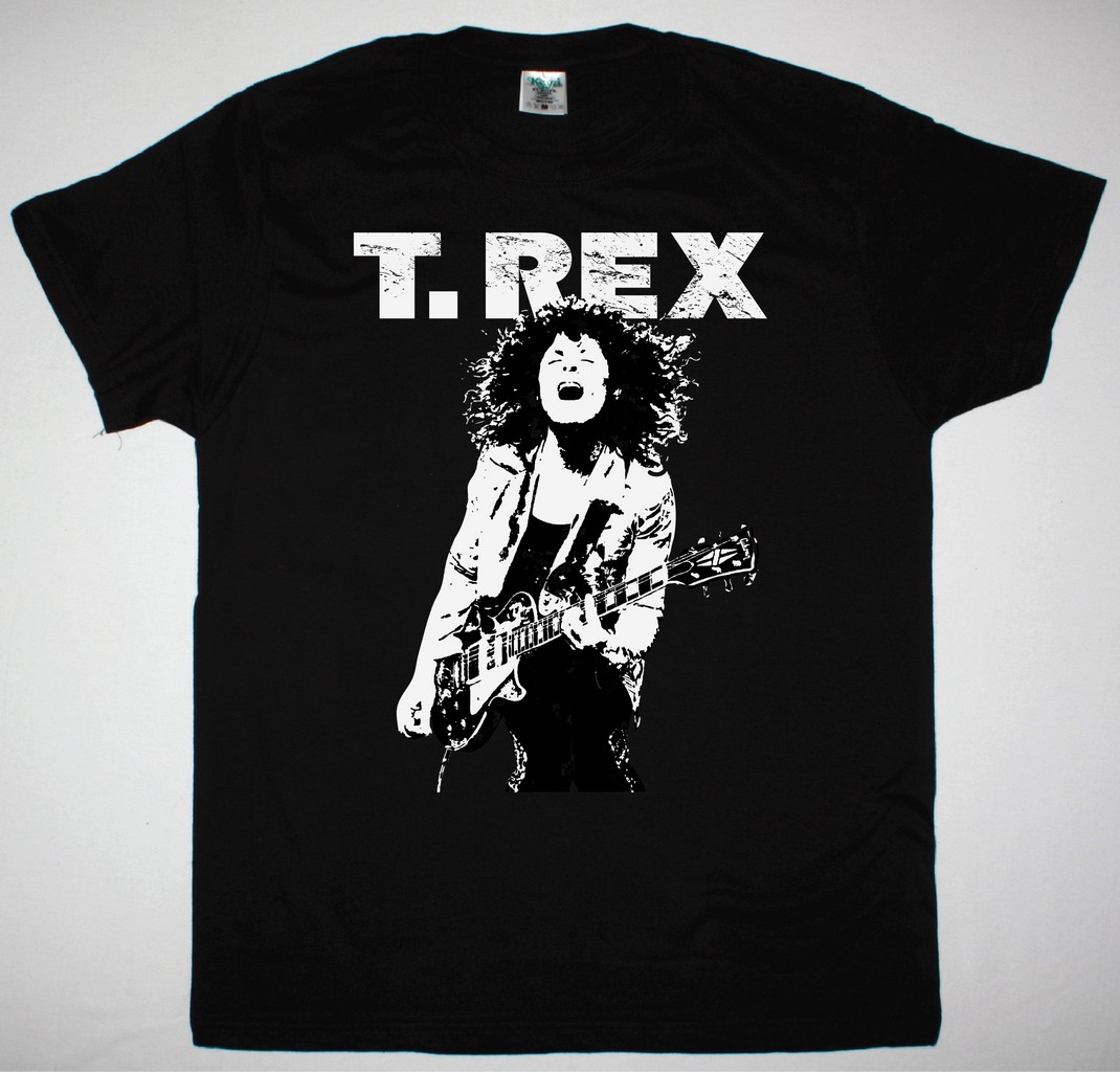 T REX MARC BOLAN NEW BLACK T SHIRT