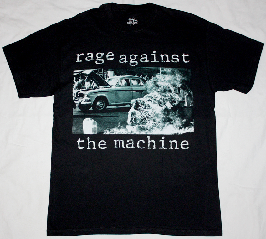 RAGE AGAINST THE MACHINE RATM'92 NEW BLACK T-SHIRT