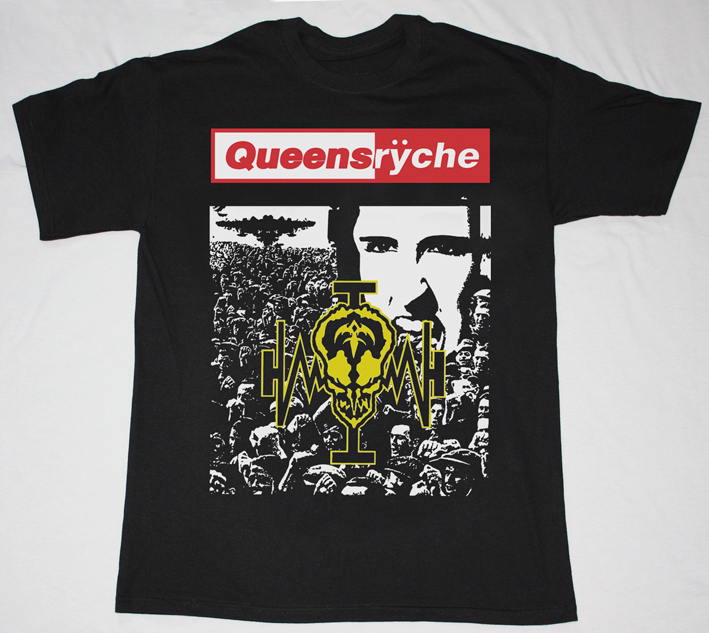 QUEENSRYCHE OPERATION MINDCRIME'88  NEW BLACK T-SHIRT
