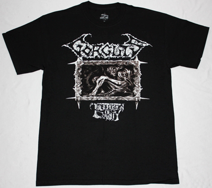 GORGUTS THE EROSION OF SANITY-2'93  NEW BLACK T-SHIRT