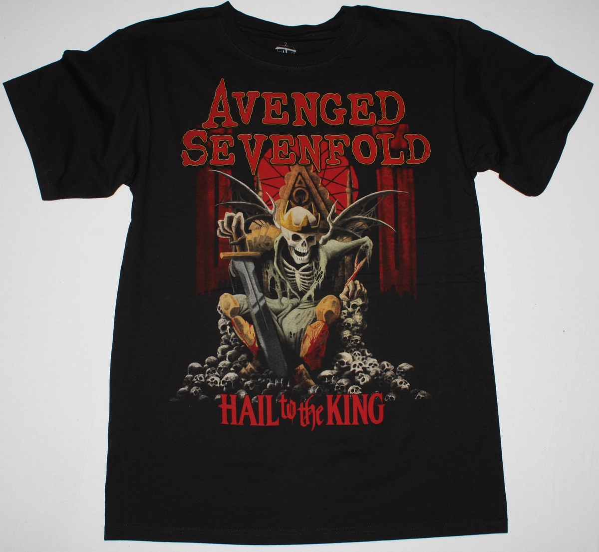 AVENGED SEVENFOLD HAIL TO THE KING 2013 NEW BLACK T-SHIRT