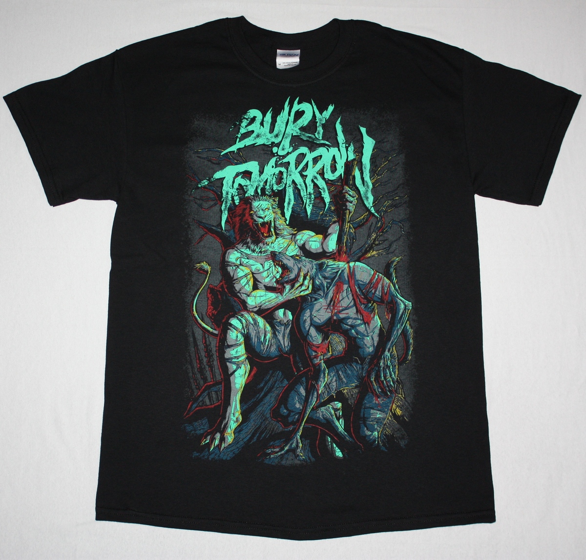 BURY TOMORROW WERELION NEW BLACK T-SHIRT