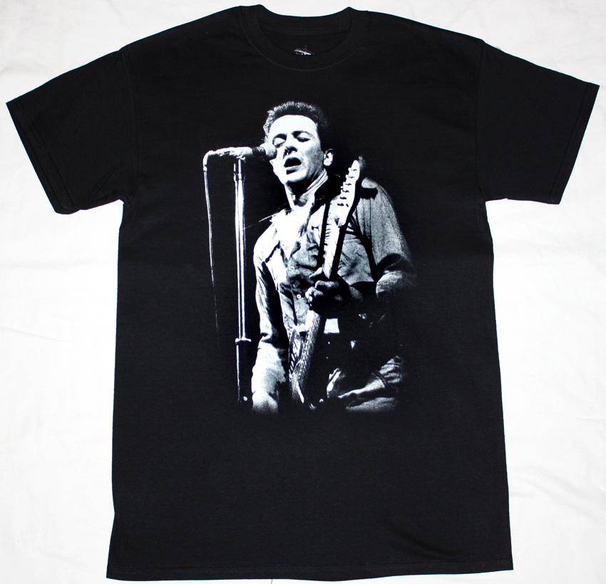 JOE STRUMMER NEW BLACK T-SHIRT