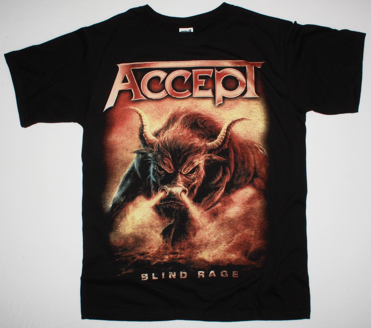 ACCEPT BLIND RAGE WORLD TOUR DATES 2014 NEW BLACK T-SHIRT