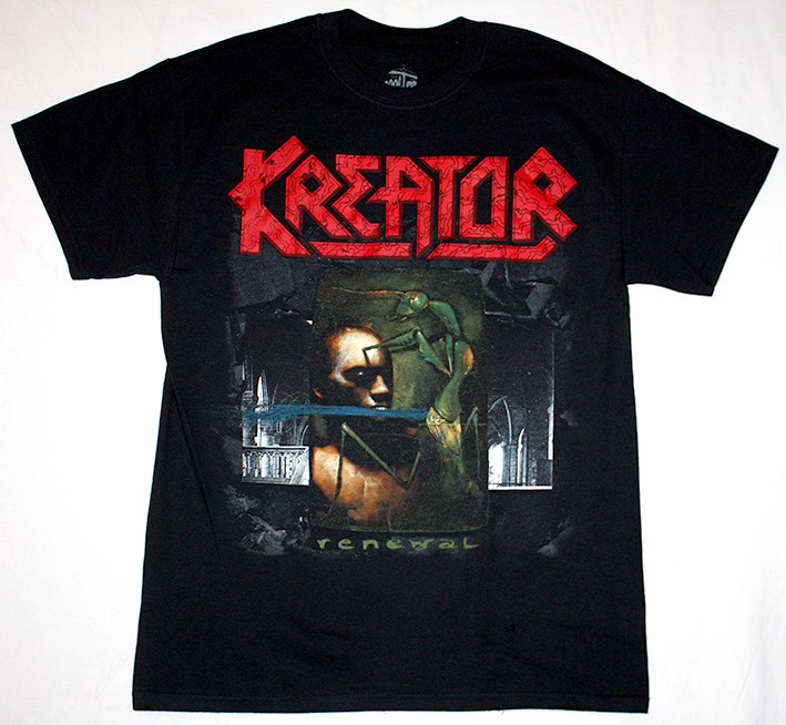 KREATOR RENEWAL 92 NEW BLACK T-SHIRT