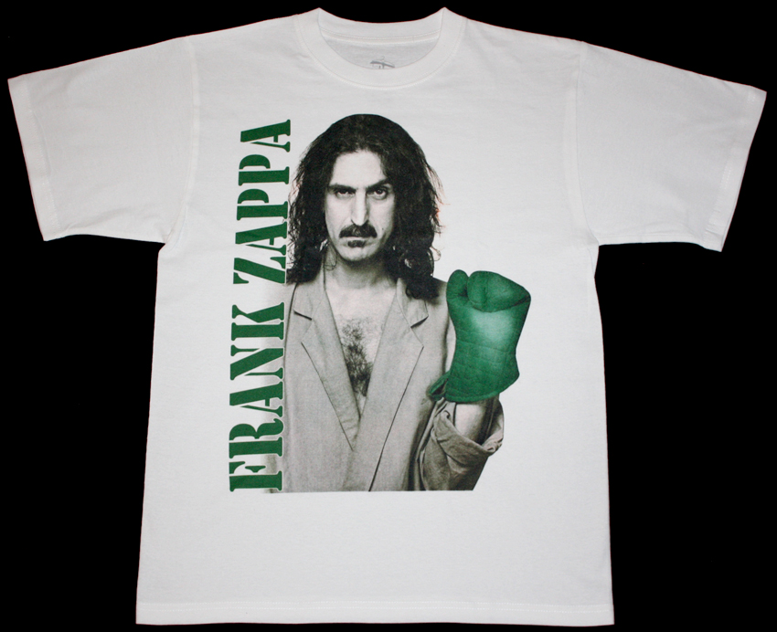 FRANK ZAPPA THEM OR US '84 NEW WHITE T-SHIRT