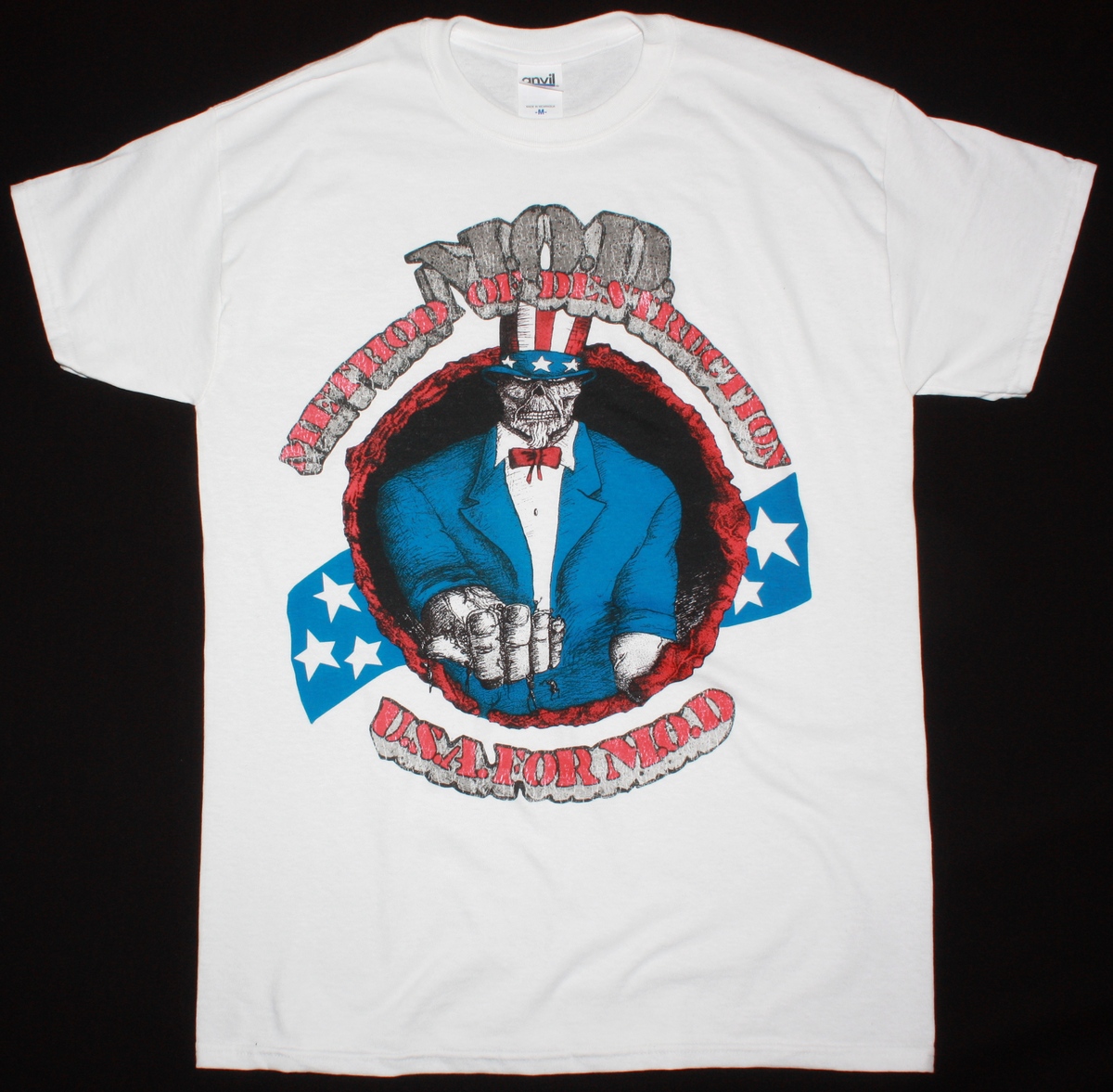 M.O.D. U.S.A. FOR M.O.D. 87 NEW WHITE T-SHIRT