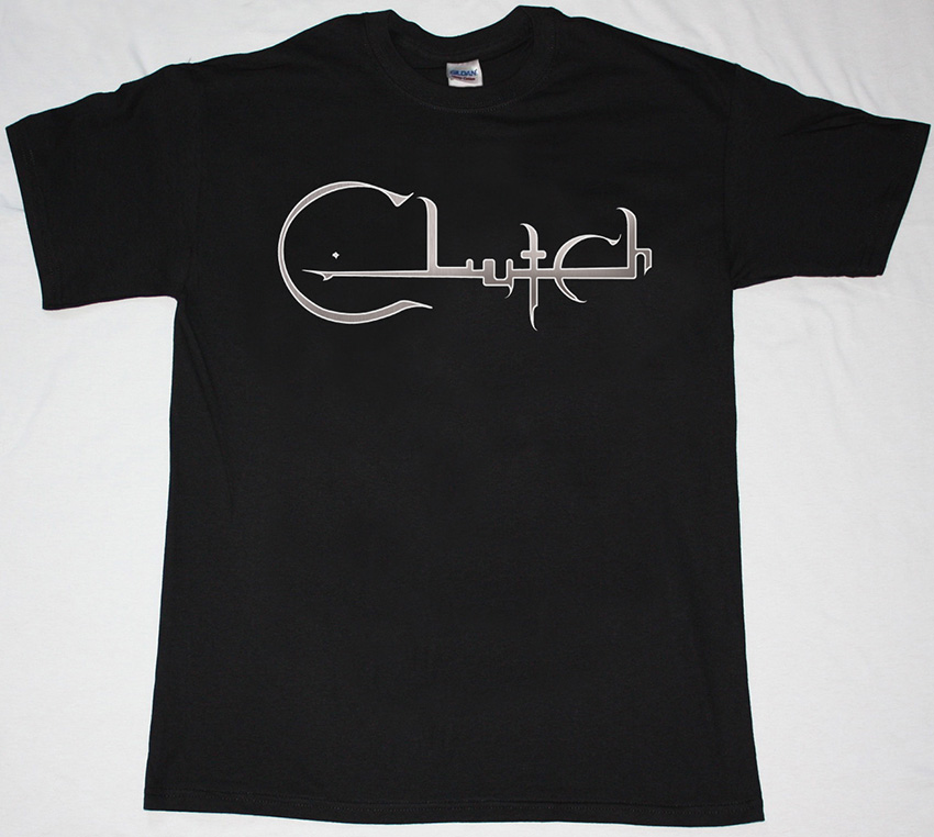 CLUTCH LOGO NEW BLACK T-SHIRT