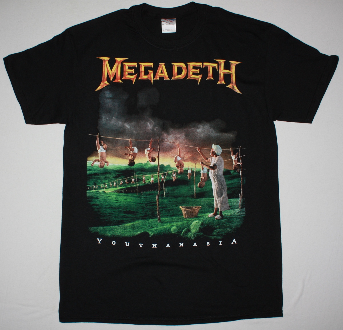 MEGADETH YOUTHANASIA NEW BLACK T SHIRT