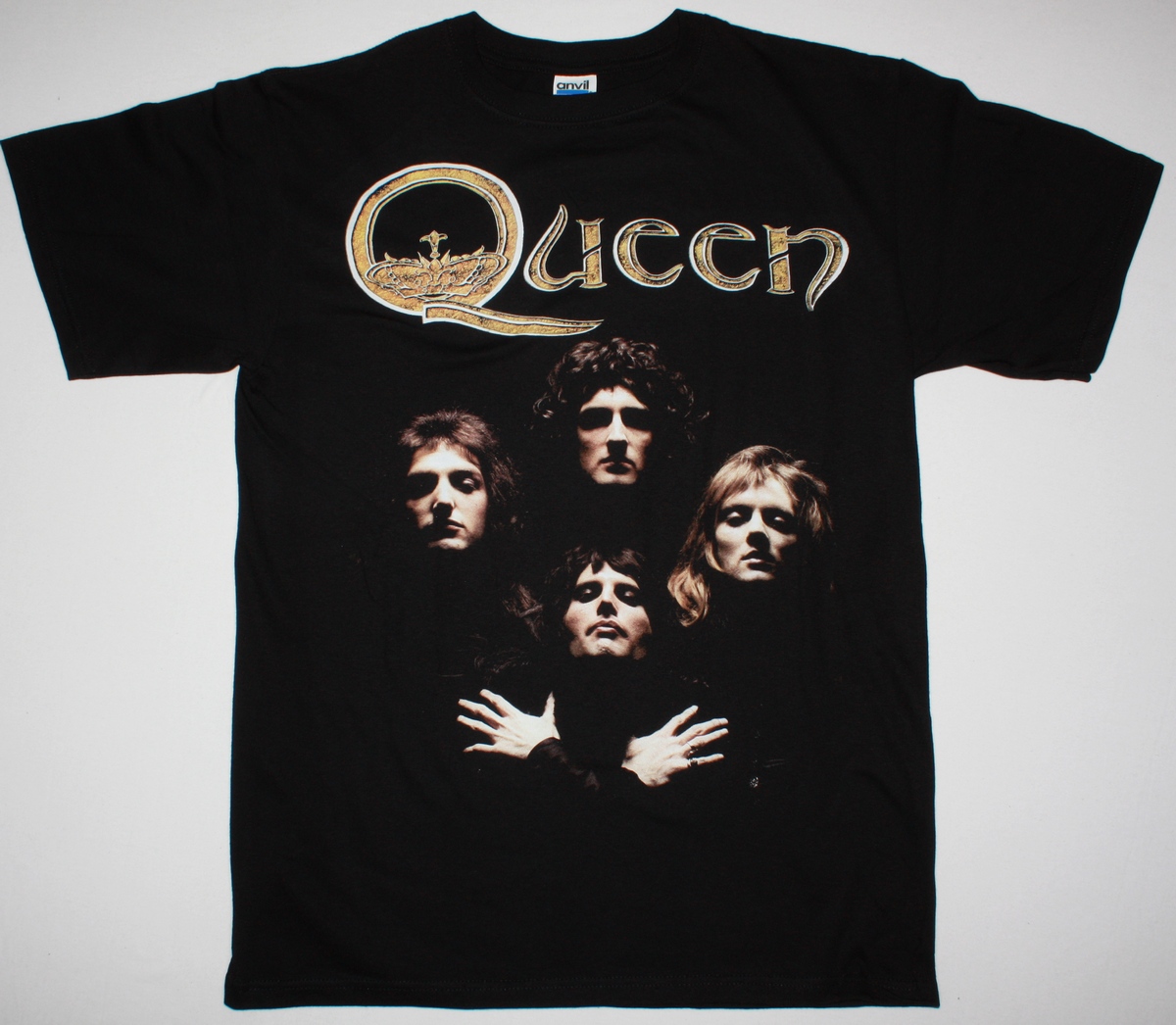 QUEEN II BOHEMIAN RHAPSODY NEW BLACK T-SHIRT
