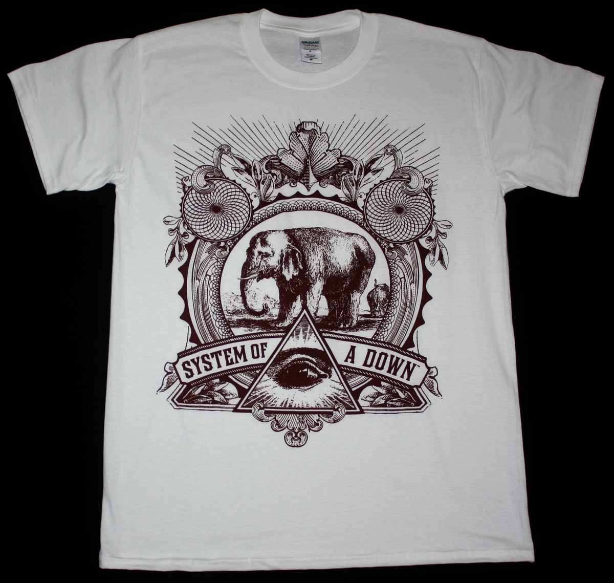 SYSTEM OF A DOWN ELEPHANT NEW WHITE T-SHIRT