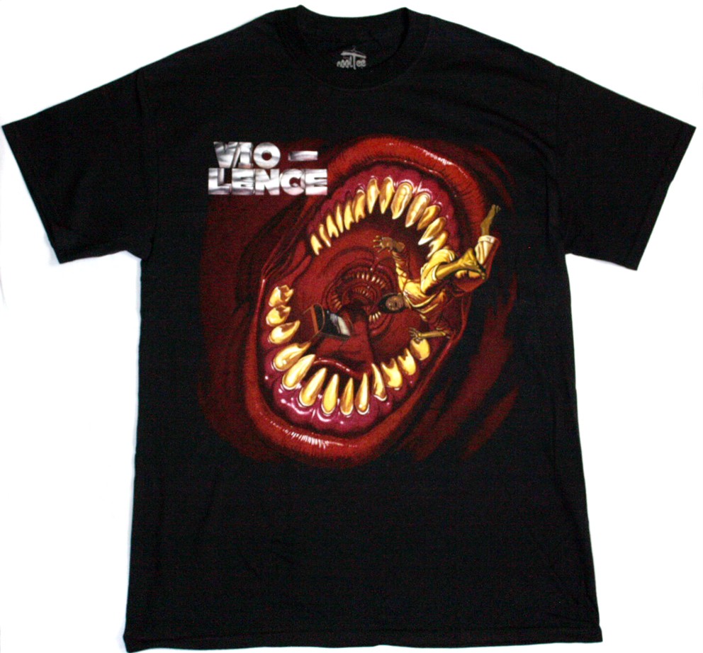 VIO-LENCE ETERNAL NIGHTMARE NEW BLACK T-SHIRT