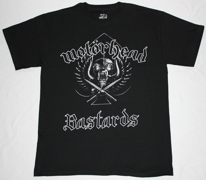 MOTORHEAD BASTARDS  NEW BLACK T-SHIRT