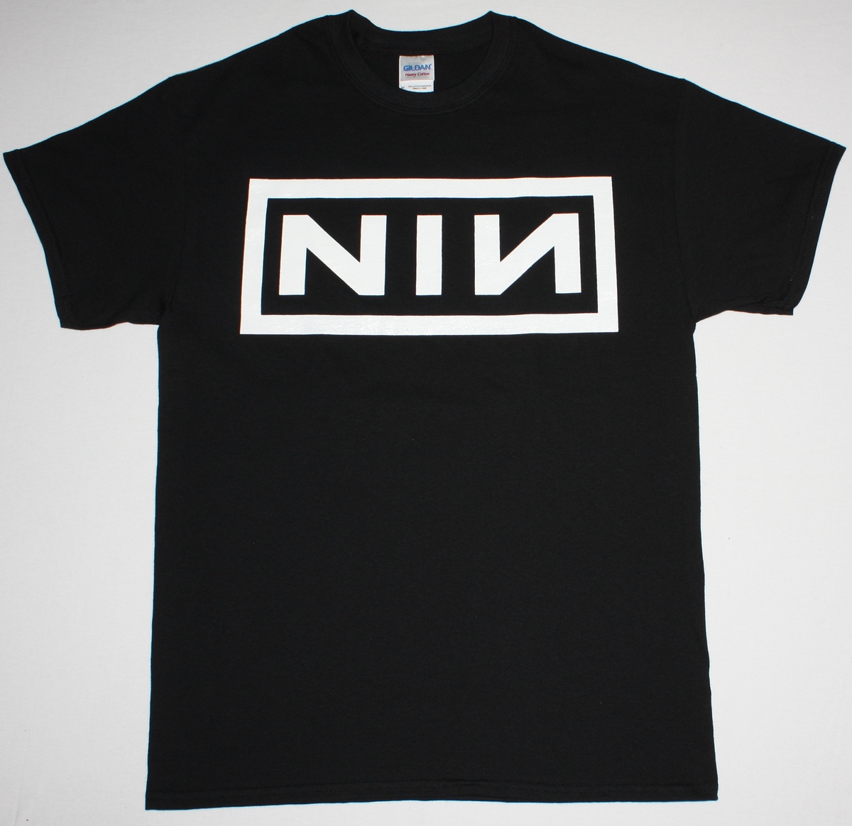 NINE INCH NAILS LOGO NEW BLACK T-SHIRT
