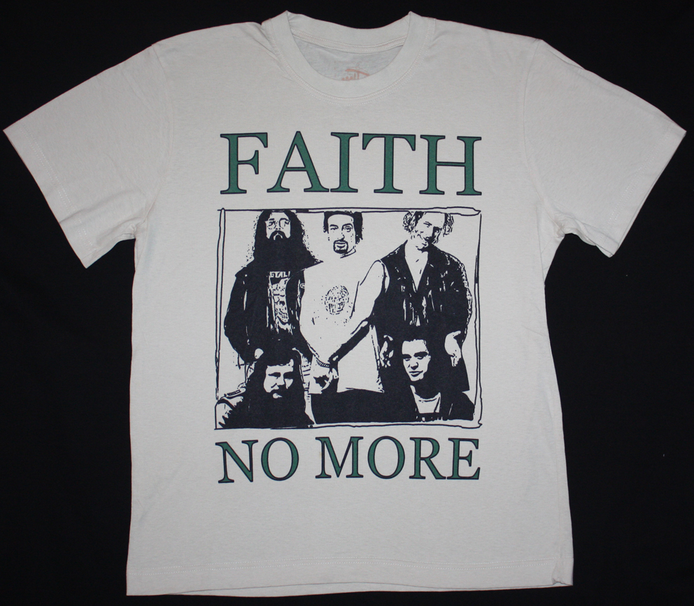 FAITH NO MORE BAND  NEW WHITE T-SHIRT