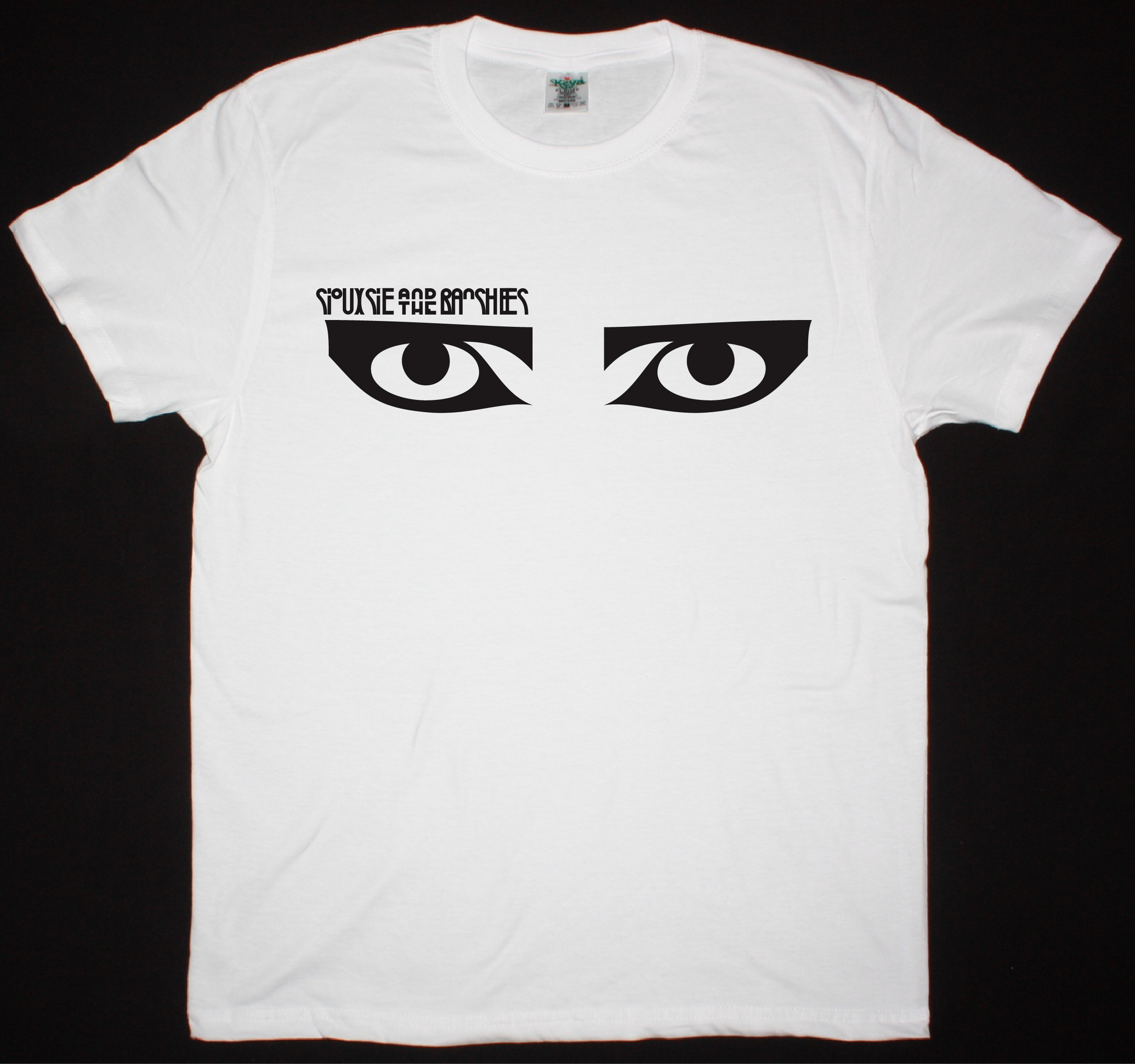 SIOUXSIE AND THE BANSHEES EYES NEW WHITE T-SHIRT