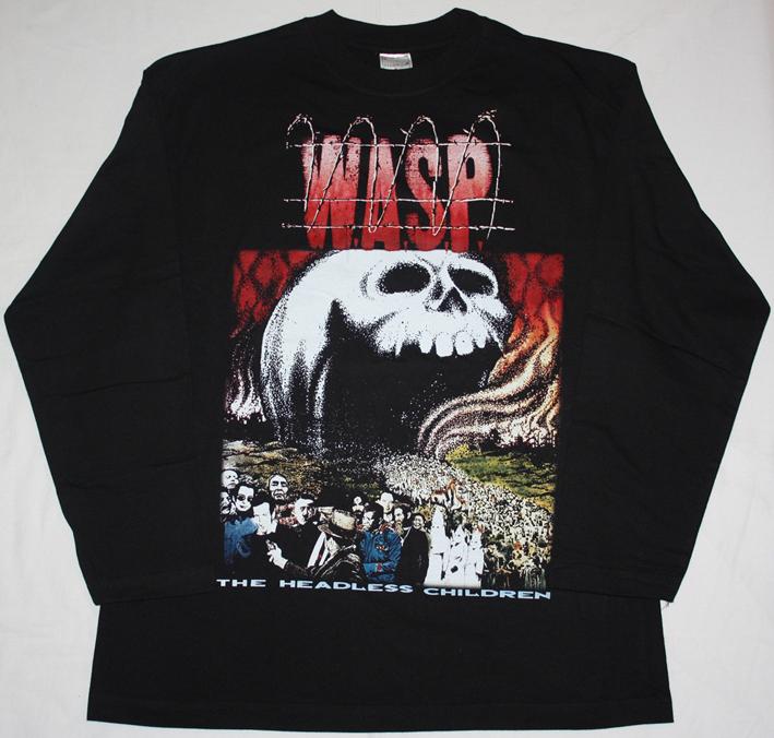W.A.S.P. THE HEADLESS CHILDREN'89 LONG SLEEVE T-SHIRT