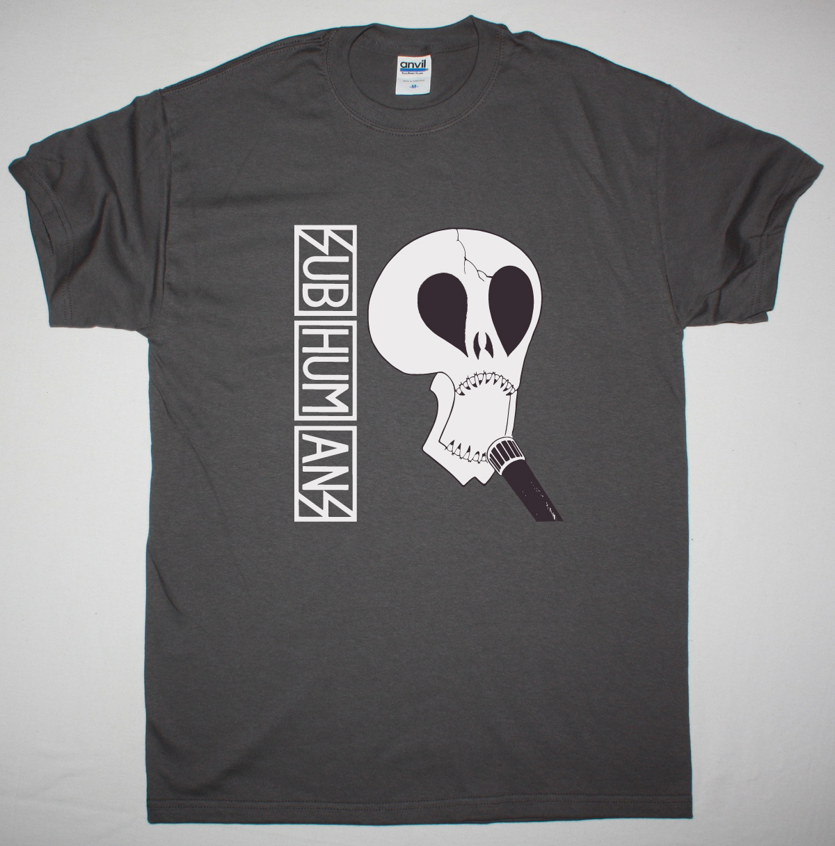 SUBHUMANS DEMOLITION WAR NEW GREY T SHIRT