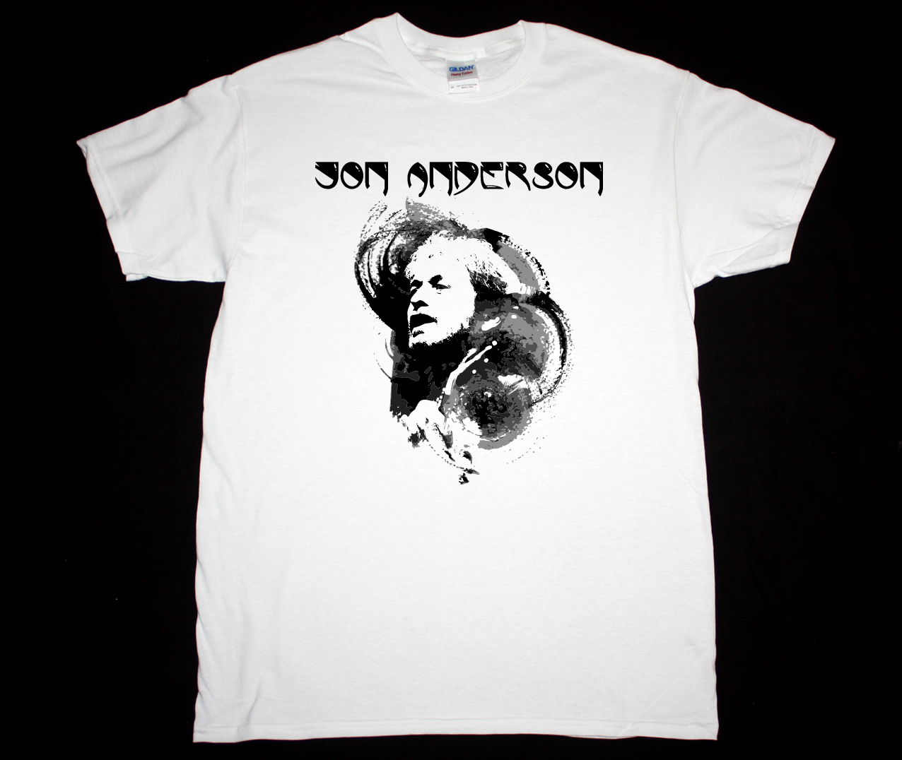 JON ANDERSON YES NEW WHITE T-SHIRT