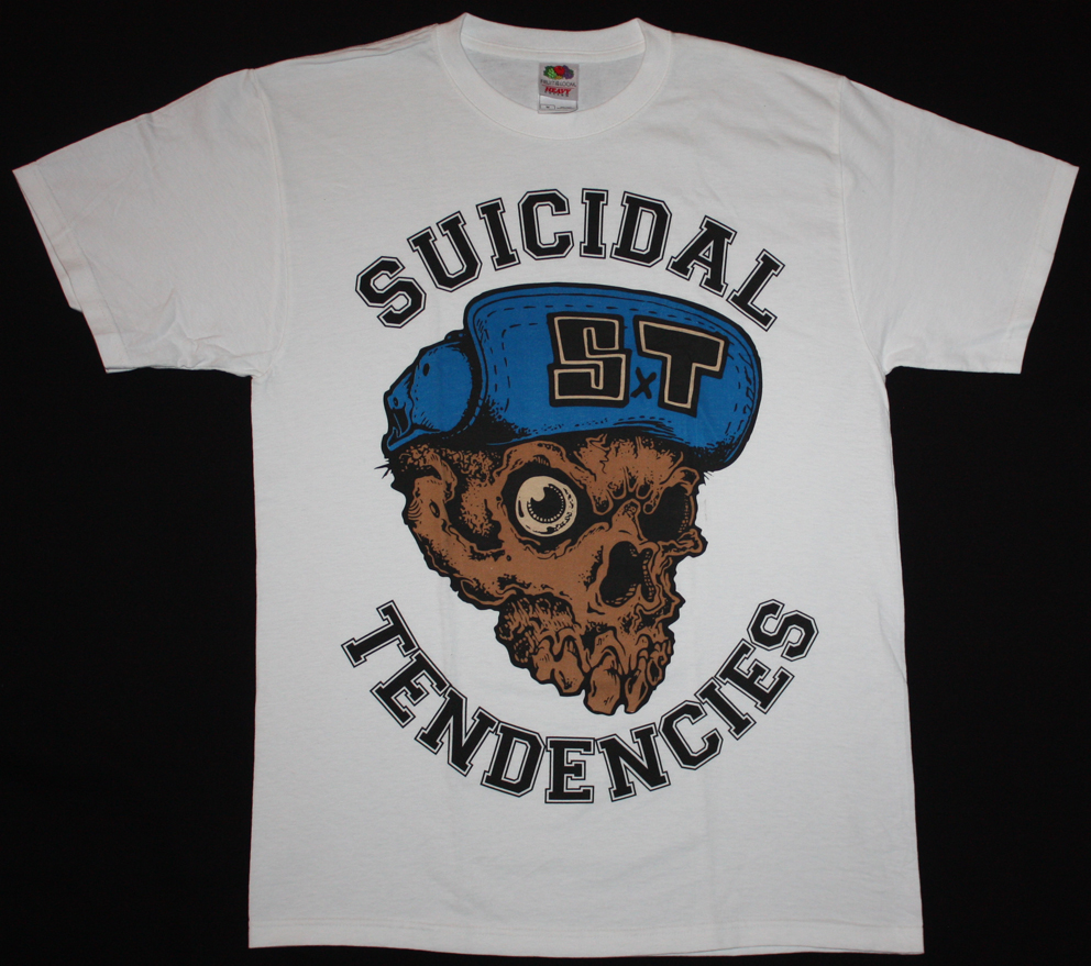 SUICIDAL TENDENCIES FREAK  NEW WHITE T-SHIRT