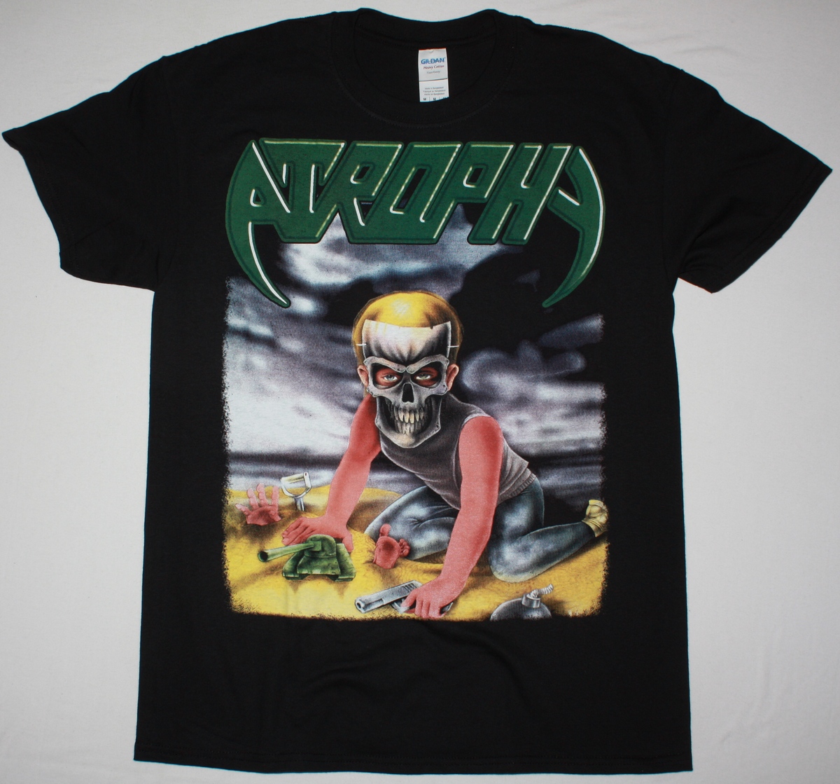 ATROPHY VIOLENT BY NATURE TOUR 1990 NEW BLACK T-SHIRT