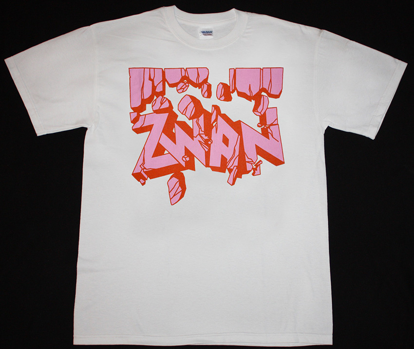 ZWAN LOGO ALTERNATIVE NEW WHITE T-SHIRT